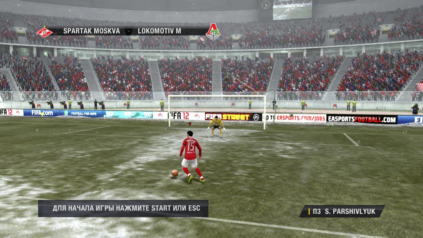 FIFA 12 скачать торрент PC Механики на русском