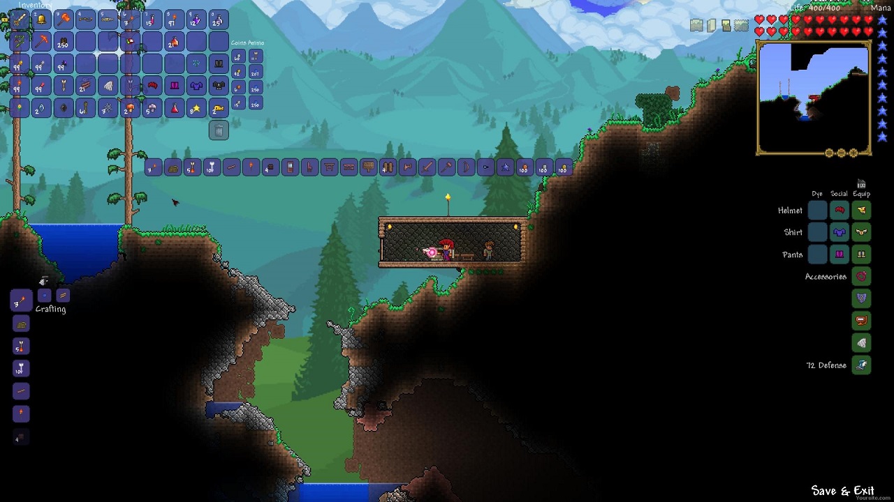 Terraria 1.4.4.9 v4 скачать торрент бесплатно на ПК