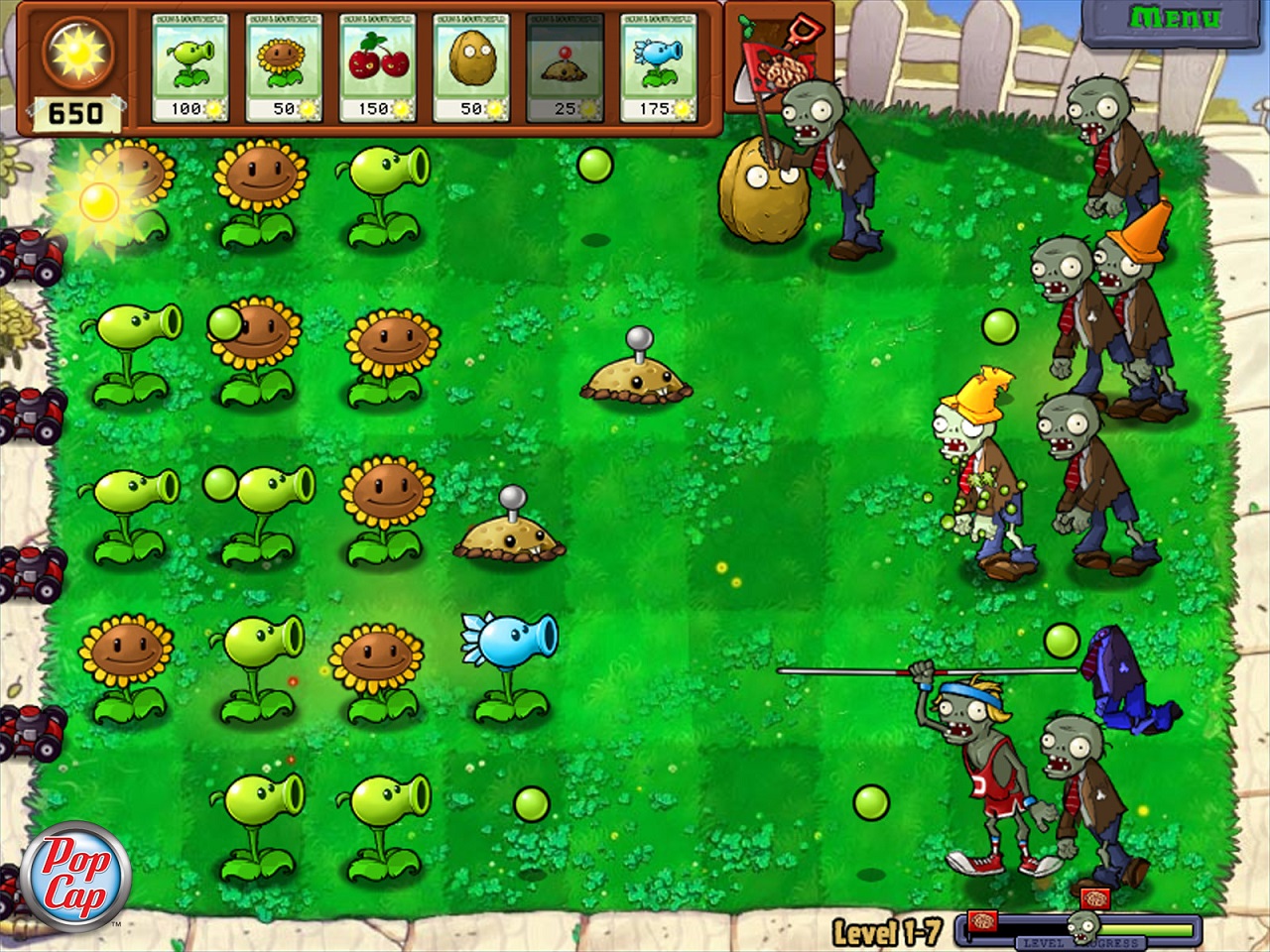 Plants vs. Zombies скачать торрент на ПК на русском