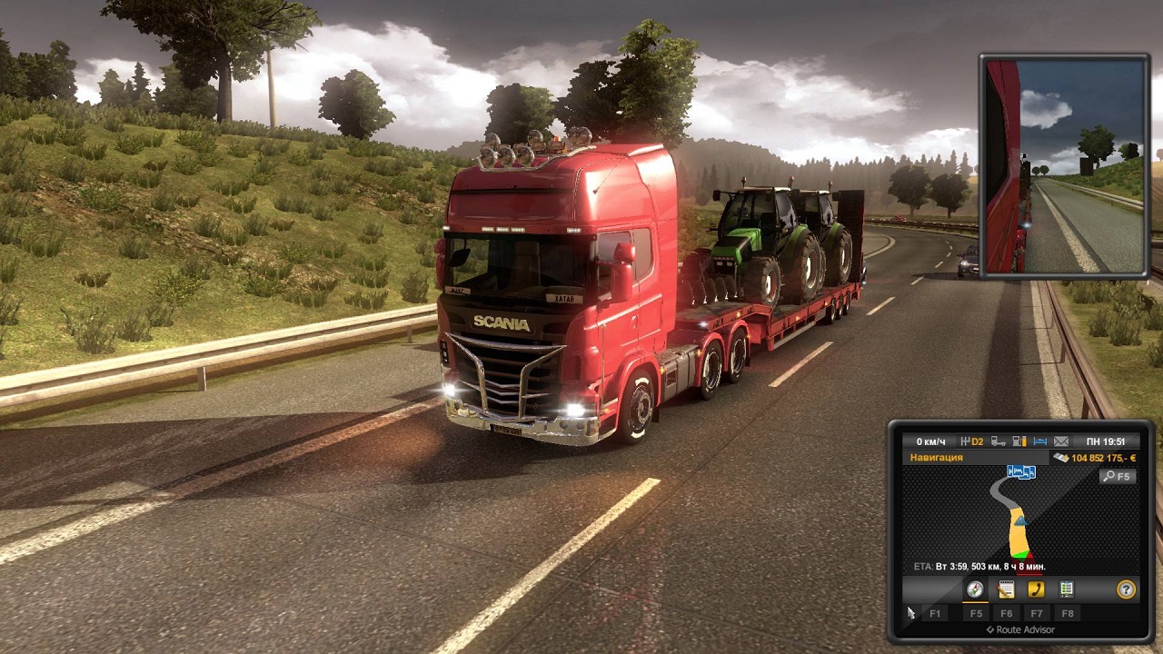 Euro Truck Simulator 2 Scandinavia скачать торрент бесплатно на PC