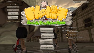 Attack on Titan Tribute Game