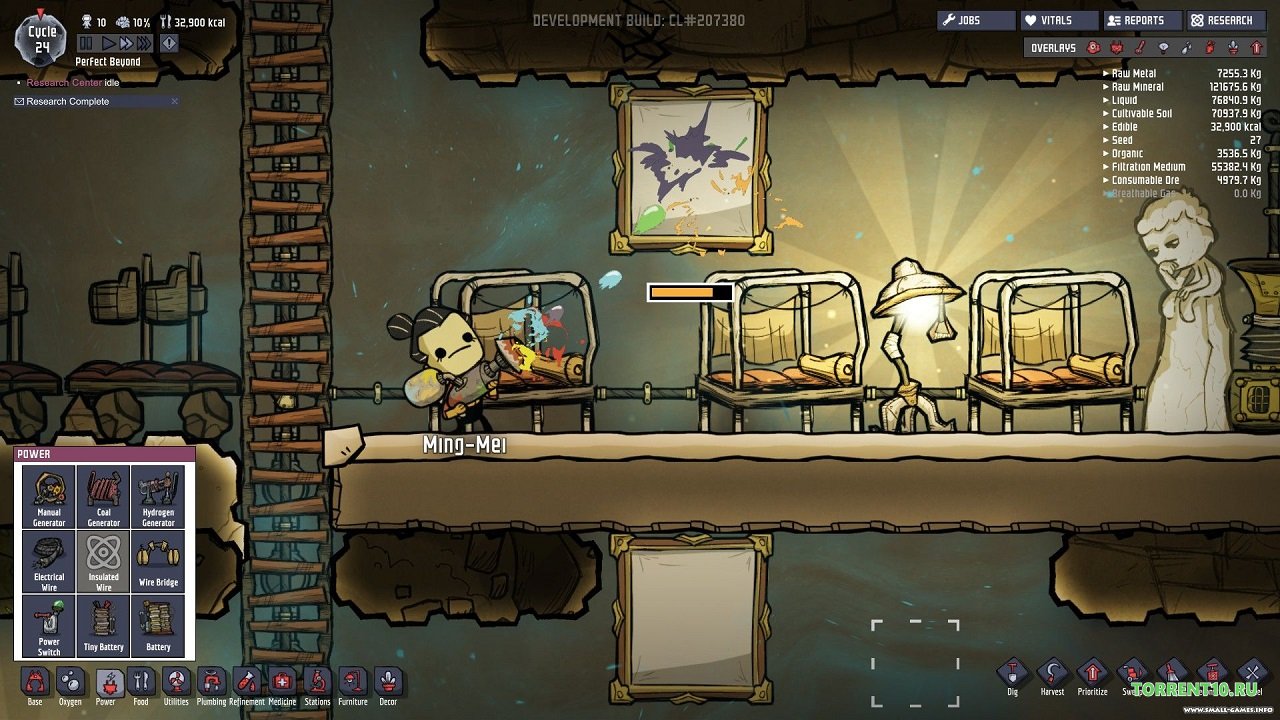 Oxygen Not Included скачать торрент Механики на русском