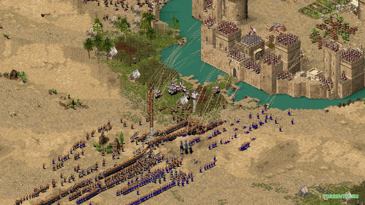 Stronghold Crusader скачать торрент бесплатно на ПК