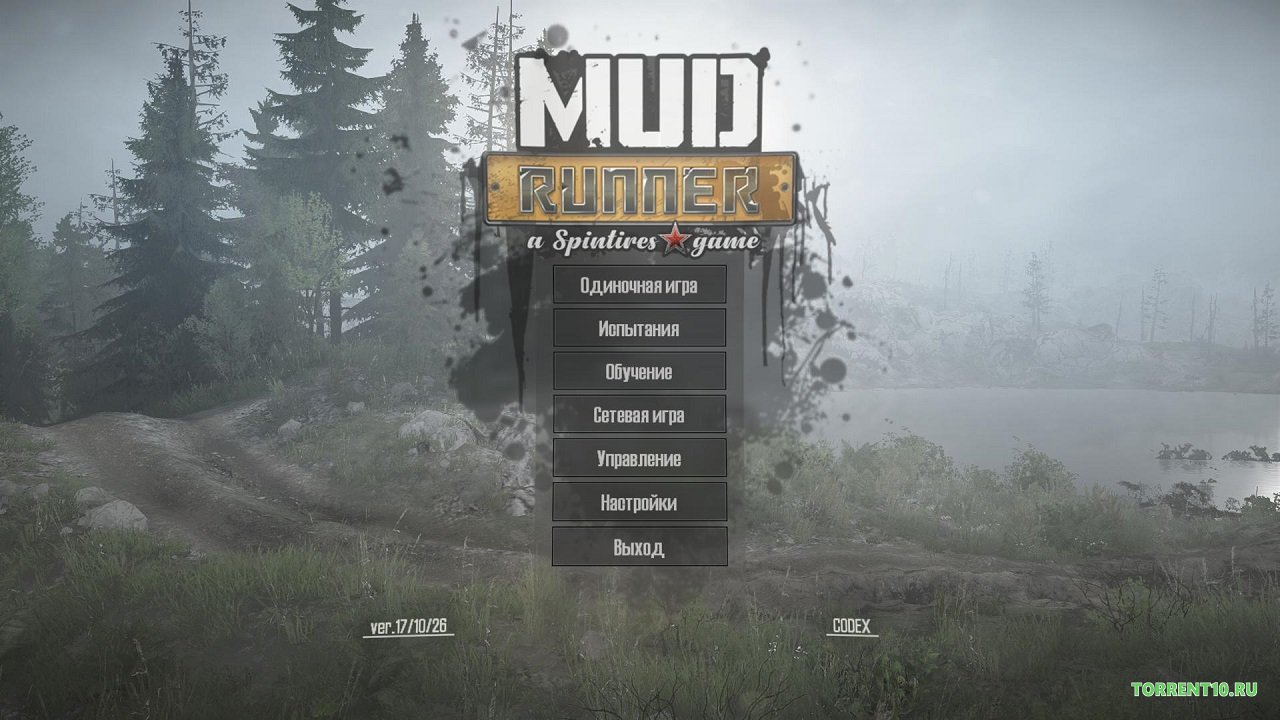 Spintires Mudrunner 2024 со всеми дополнениями скачать торрент