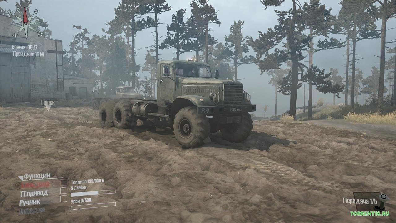 Spintires Mudrunner 2024 со всеми дополнениями скачать торрент