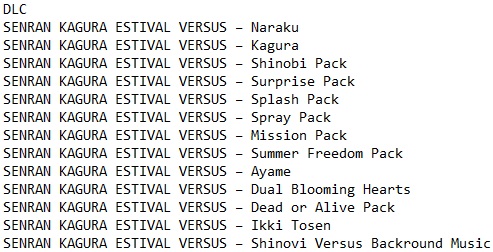 Senran Kagura Estival Versus