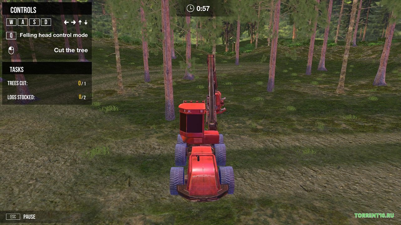 Forest Harvester Tractor 3D скачать торрент бесплатно на ПК