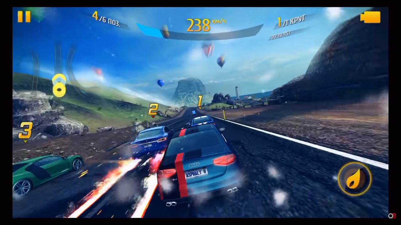 Asphalt 8 Airborne на ПК последняя версия скачать торрент бесплатно