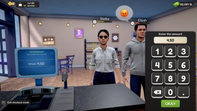 My Cafe Manager Simulator